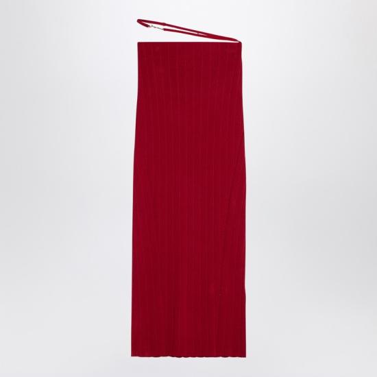 24FW 자크뮈스 롱 스커트 24E241KN3622358 Red