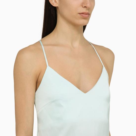  아이비앤오크 롱 원피스 IO117599PL Light blue - IVY & OAK