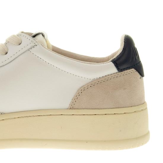  오트리 메달리스트 로우 스니커즈 AULM WHITE BLUE - AUTRY