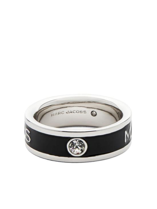 25SS 마크제이콥스 반지 2R4JRN001J41 047 Silver black - MARC JACOBS