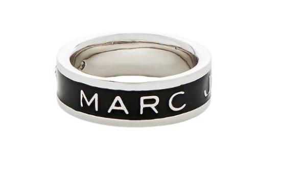 25SS 마크제이콥스 반지 2R4JRN001J41 047 Silver black - MARC JACOBS