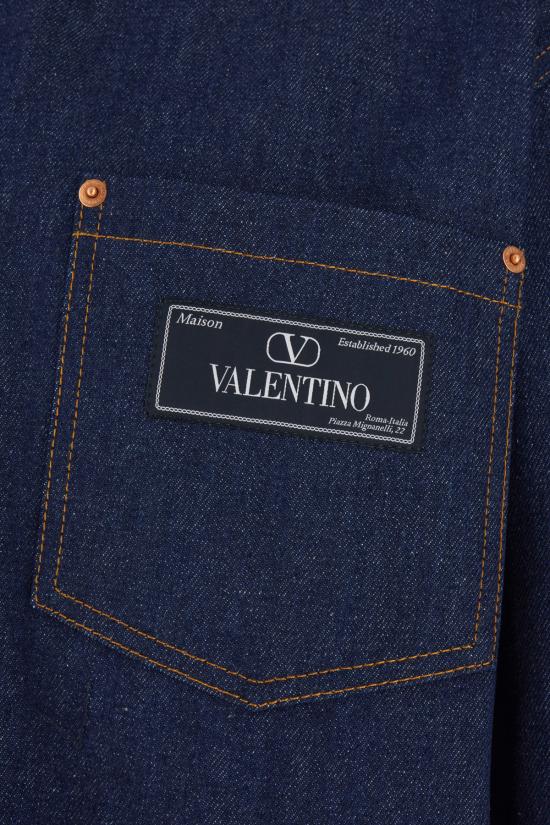  발렌티노 가라바니 데님 셔츠 4V3DB02P9YP 528 - VALENTINO GARAVANI