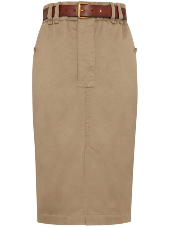  생로랑 스커트 785389 Y9I24 9039 - SAINT LAURENT