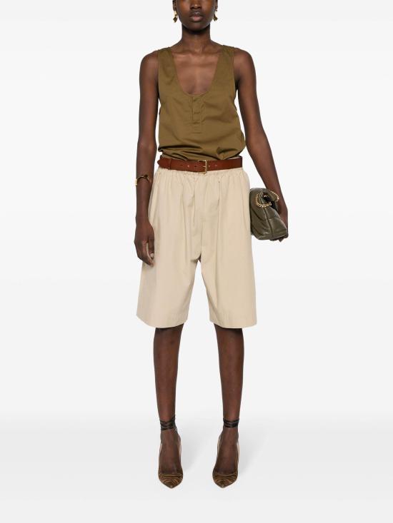  생로랑 민소매 티셔츠 790097 Y7I17 3653 - SAINT LAURENT