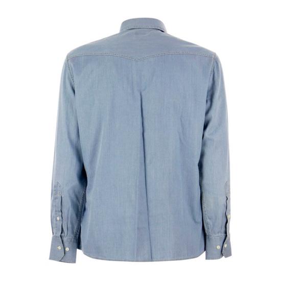 25SS 브루넬로 쿠치넬리 데님 셔츠 MR6834008 LIGHT DENIM - BRUNELLO CUCINELLI