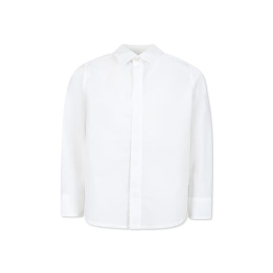 25SS [키즈] 펜디 셔츠 JMC186 AEXZ F0TU9 WHITE