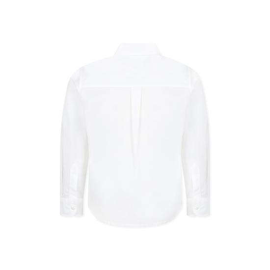 25SS [키즈] 펜디 셔츠 JMC186 AEXZ F0TU9 WHITE - FENDI