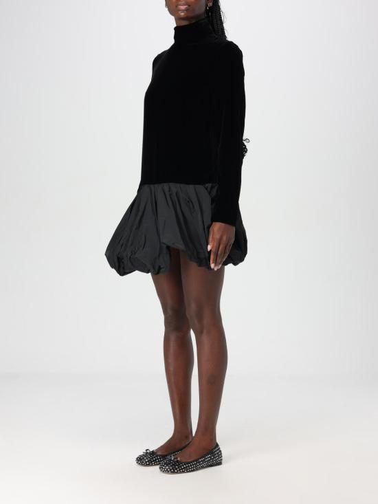 24FW 막스마라 숏 원피스 2421226044600 001 Black - MAX MARA