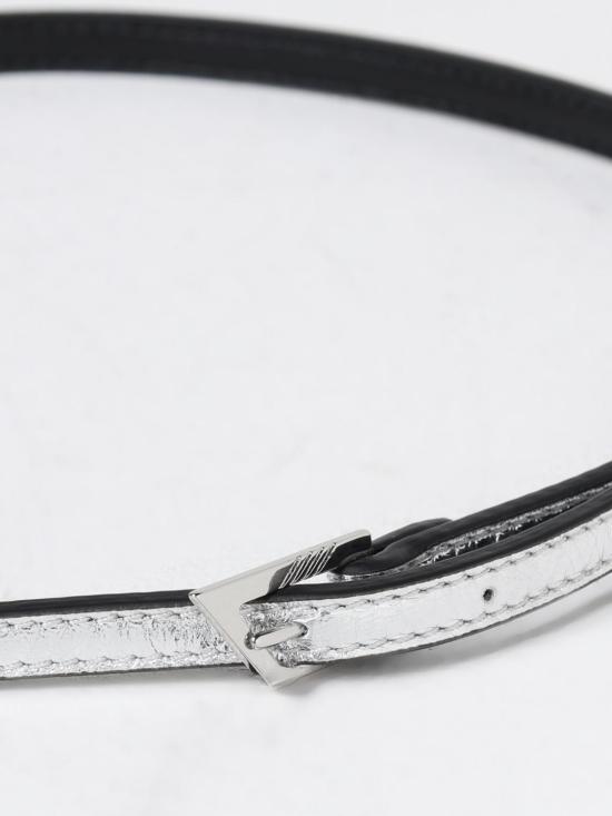  디 아티코 슬림 벨트 247WKE23L070 002 Grey - THE ATTICO