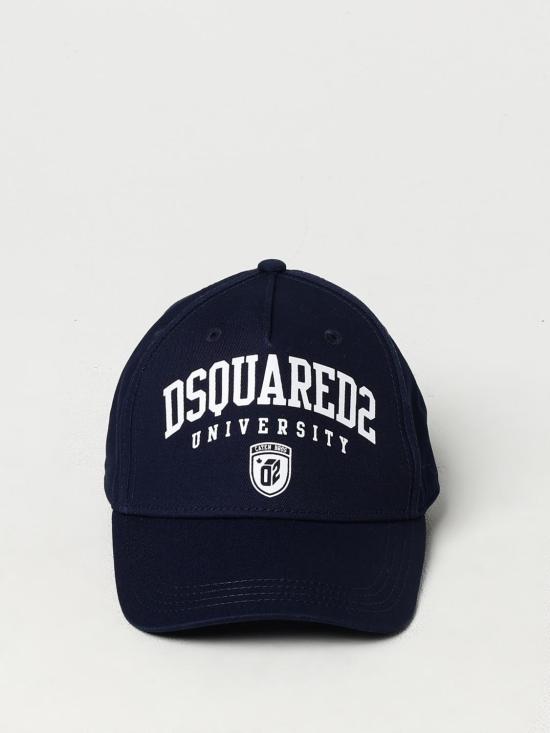 25FW [키즈] 디스퀘어드2 모자 DQ2484D00YT DQ866 Blue - DSQUARED2