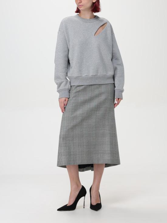 24FW 알렉산더 맥퀸 스웨터 794769QLAC8 1020 Grey - ALEXANDER MCQUEEN