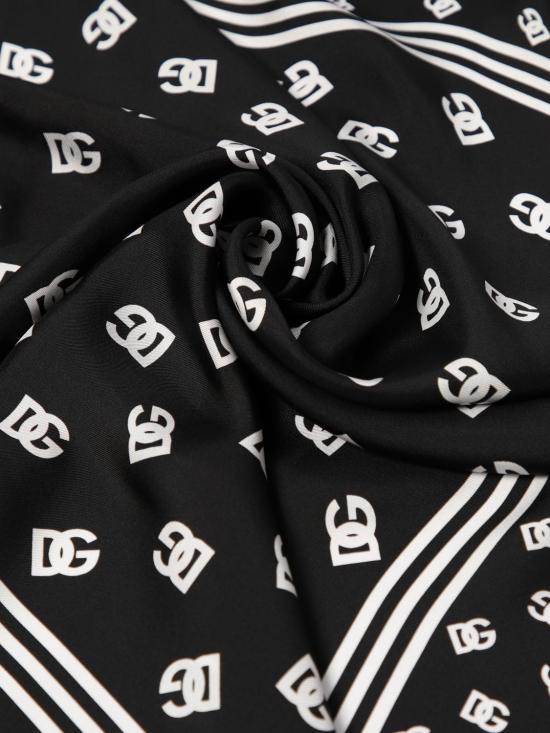 24FW 돌체앤가바나 머플러/스카프 FN090RGDB72 HN4ZW Black - DOLCE & GABBANA
