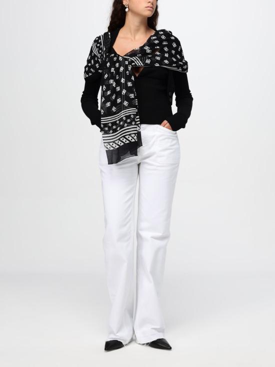 24FW 돌체앤가바나 머플러/스카프 FS182AGDB8B HN4ZW Black - DOLCE & GABBANA