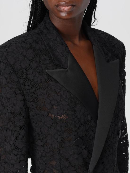 24FW 생로랑 자켓 802140Y9I52 1000 Black - SAINT LAURENT