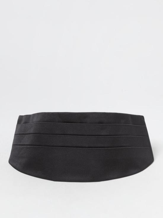 24FW 돌체앤가바나 와이드 벨트 FB394AG0U05 N0000 Black