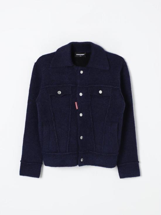 25FW [키즈] 디스퀘어드2 캐주얼 자켓 DQ2454D0AB1 DQ851 Blue