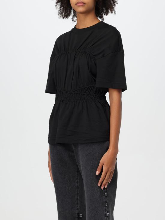 24FW 알렉산더 맥퀸 반팔 티셔츠 803307QLADD 1000 Black - ALEXANDER MCQUEEN