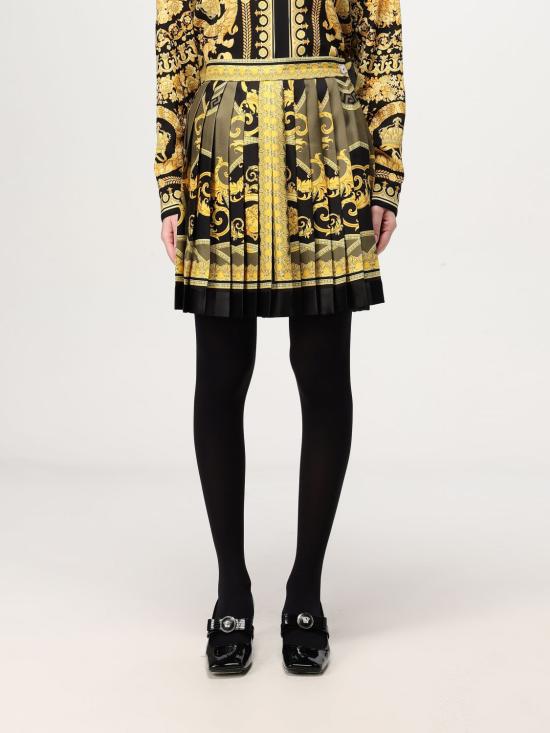 24FW 베르사체 숏 스커트 10008291A11528 5BC60 Black