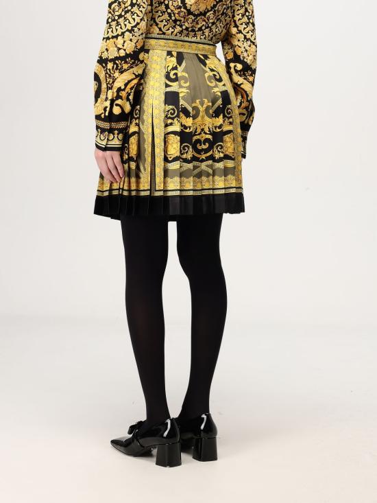 24FW 베르사체 숏 스커트 10008291A11528 5BC60 Black - VERSACE