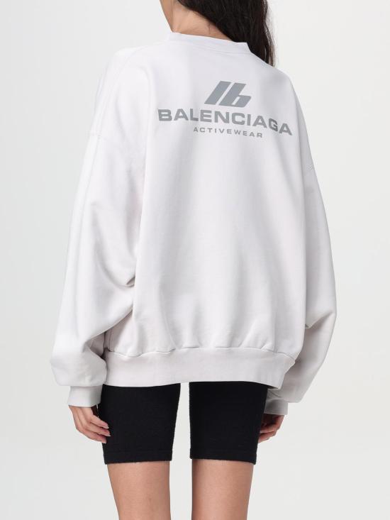 24FW 발렌시아가 스웨터 697869TQVT8 9016 White - BALENCIAGA