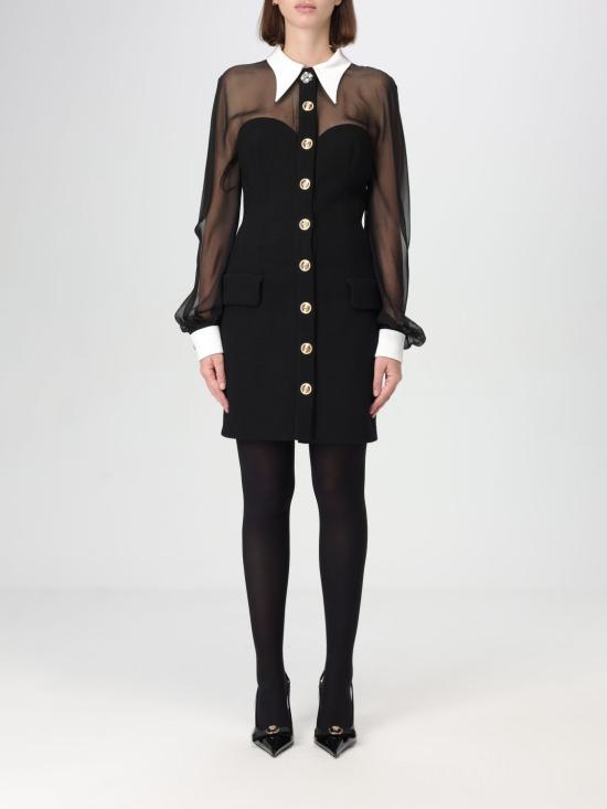 24FW 베르사체 롱 원피스 10166861A12255 1B000 Black