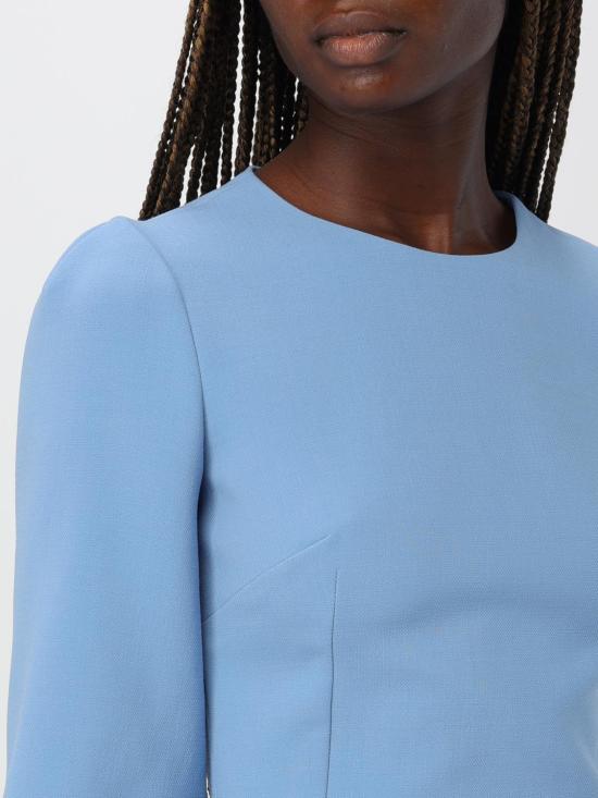 24FW 돌체앤가바나 롱 원피스 F6GAUTFU2L8 F3981 Gnawed Blue - DOLCE & GABBANA