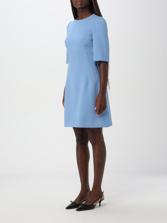 24FW 돌체앤가바나 롱 원피스 F6GAUTFU2L8 F3981 Gnawed Blue - DOLCE & GABBANA