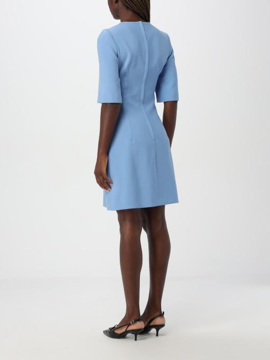 24FW 돌체앤가바나 롱 원피스 F6GAUTFU2L8 F3981 Gnawed Blue - DOLCE & GABBANA