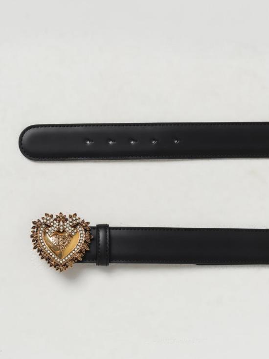 25FW 돌체앤가바나 레귤러 벨트 BE1315AK861 80999 Black - DOLCE & GABBANA