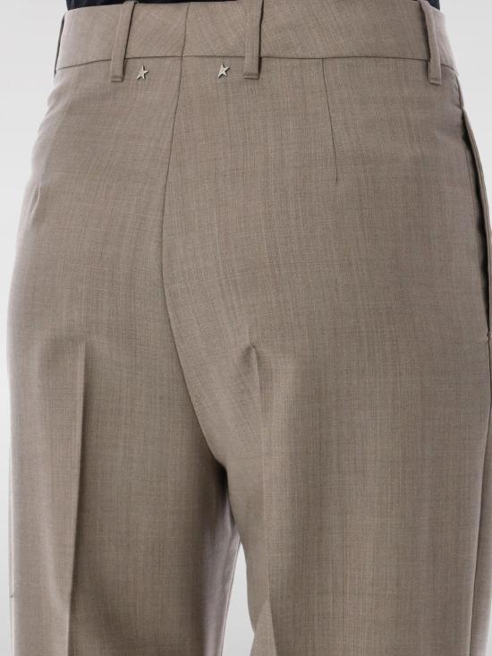 24FW 골든구스 스트레이트 팬츠 GWP01894P00160960528 Beige - GOLDEN GOOSE