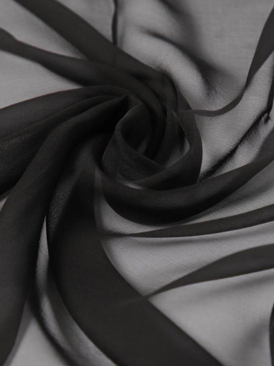 24FW 돌체앤가바나 머플러/스카프 FS281AFU1AT N0000 Black - DOLCE & GABBANA