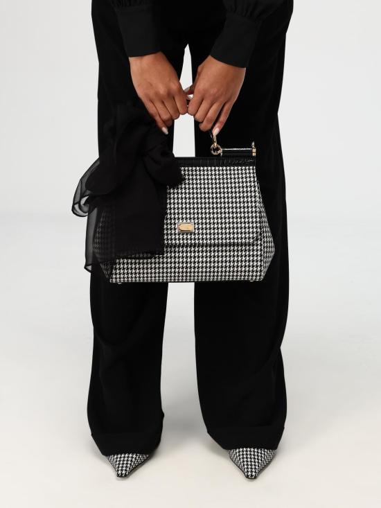 24FW 돌체앤가바나 머플러/스카프 FS281AFU1AT N0000 Black - DOLCE & GABBANA