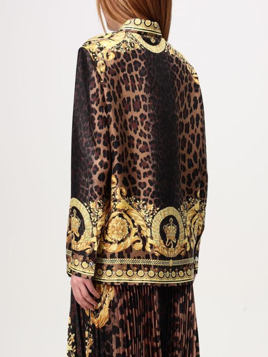 24FW 베르사체 블라우스 10013601A12479 5N440 Gold - VERSACE