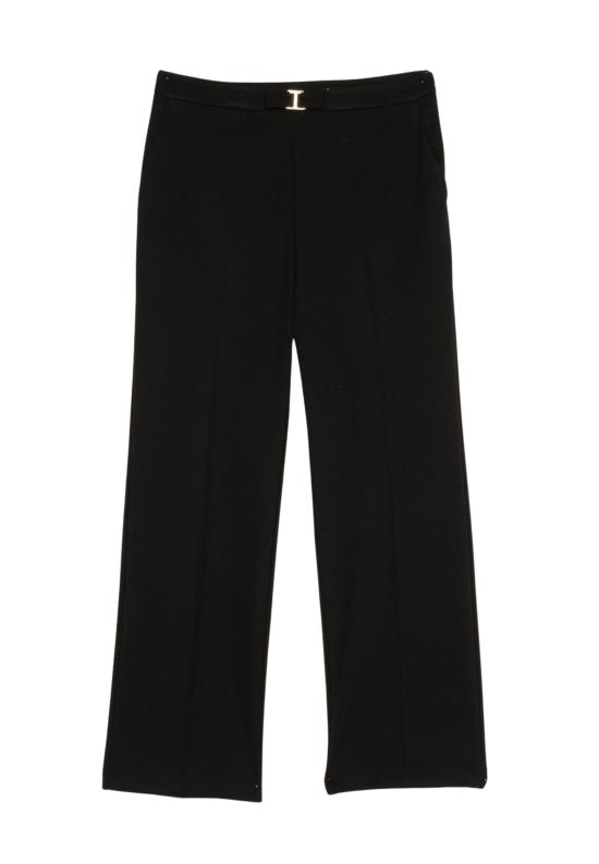  트윈셋 스트레이트 팬츠 242TT2048 00006 Black