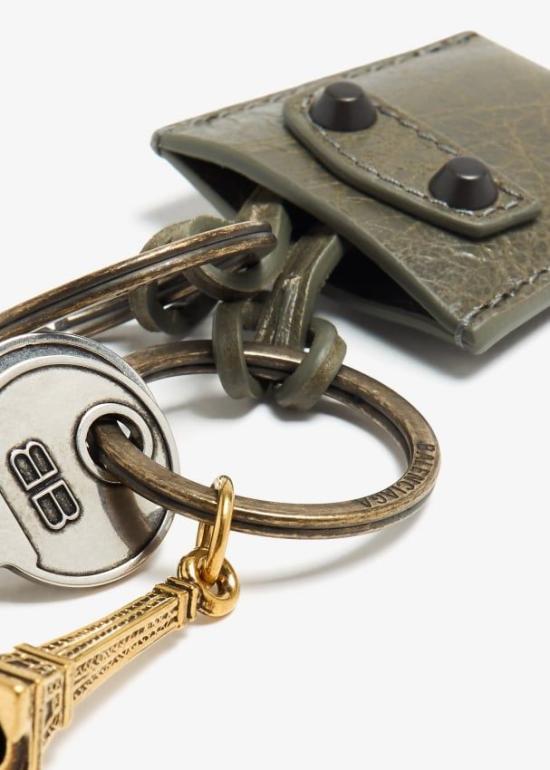 24FW 발렌시아가 키링 7956412ABEV3528 RESEDA - BALENCIAGA