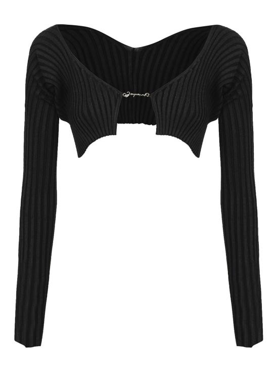  자크뮈스 민소매 티셔츠 213KN1082190990 Black