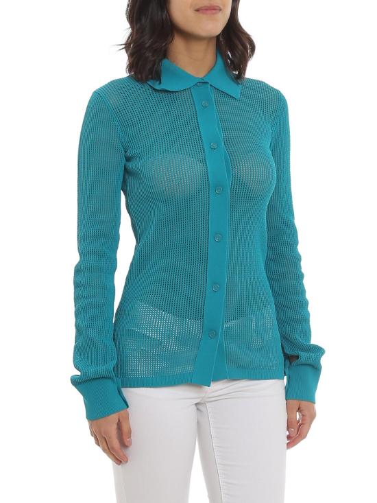  보테가베네타 긴팔 티셔츠 648977V0BN03103 Green - BOTTEGA VENETA