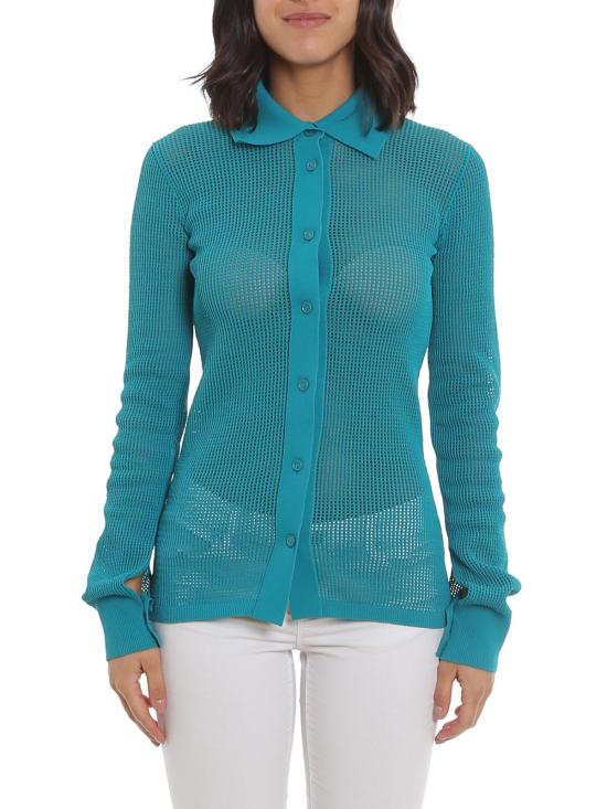  보테가베네타 긴팔 티셔츠 648977V0BN03103 Green - BOTTEGA VENETA