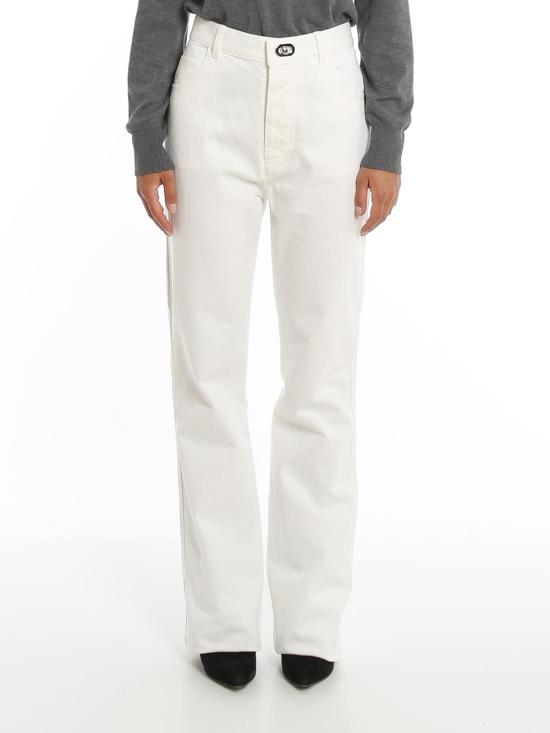  보테가베네타 스트레이트 팬츠 630693VF4Q09000 White - BOTTEGA VENETA