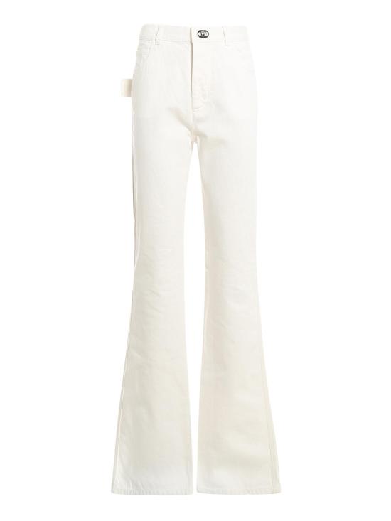  보테가베네타 스트레이트 팬츠 630693VF4Q09000 White