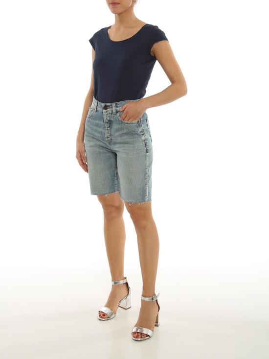  생로랑 의류 644079YS8624986 Light Wash - SAINT LAURENT