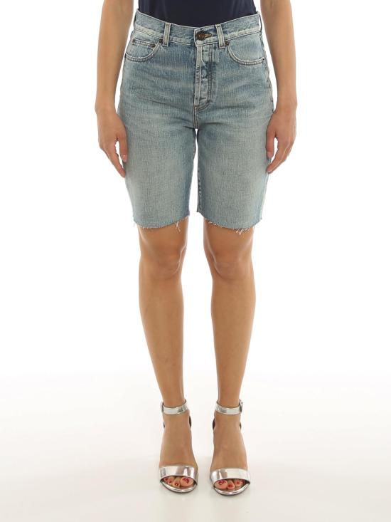  생로랑 의류 644079YS8624986 Light Wash - SAINT LAURENT