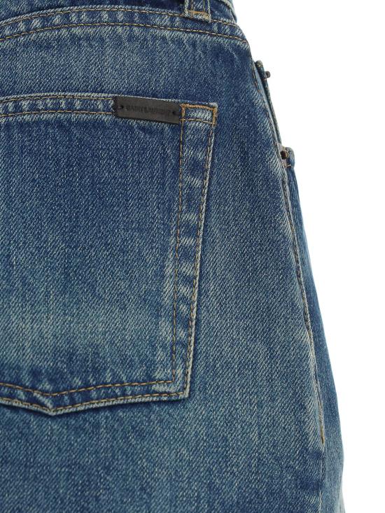  생로랑 의류 652530Y30AC4138 Dark Wash - SAINT LAURENT