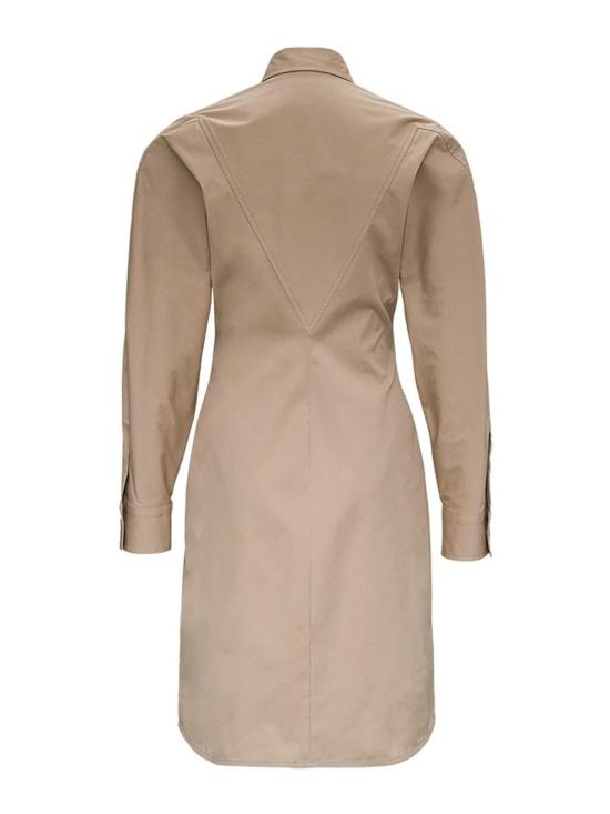  보테가베네타 롱 스커트 647409VKIX09733 Dark Beige - BOTTEGA VENETA