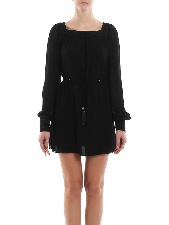  생로랑 원피스 608598Y103W1000 Black - SAINT LAURENT