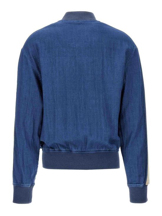 24FW 팜앤젤스 스웨터 PWEA119S24FAB0014903 Blue - PALM ANGELS