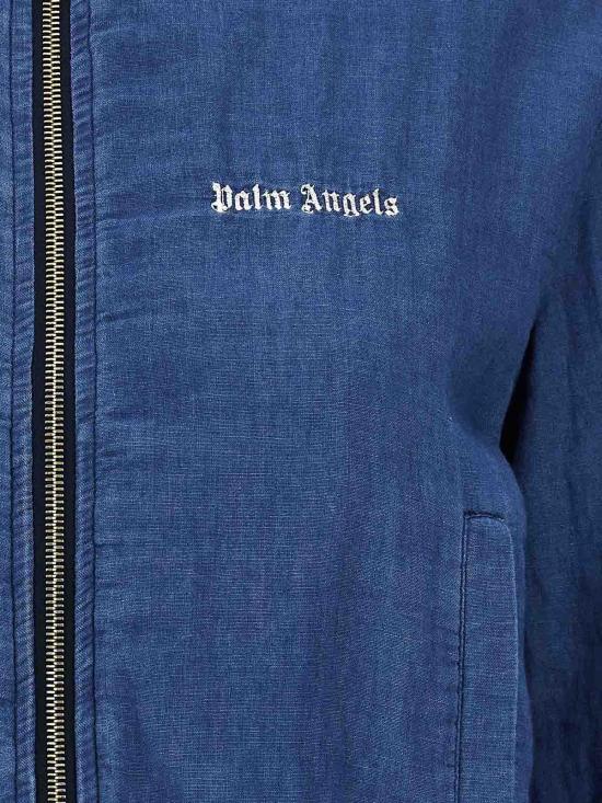 24FW 팜앤젤스 스웨터 PWEA119S24FAB0014903 Blue - PALM ANGELS