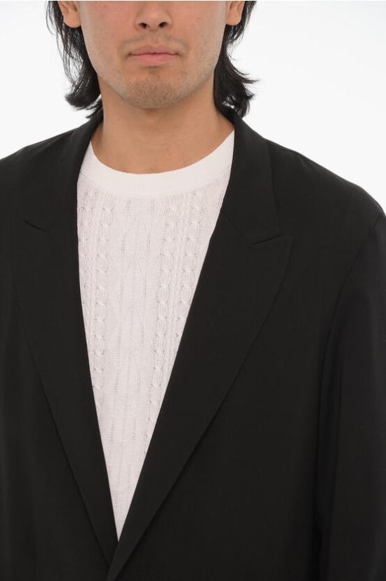  헤보 수트 자켓 CAPITOLO BLAZER NERO Black - HEVO