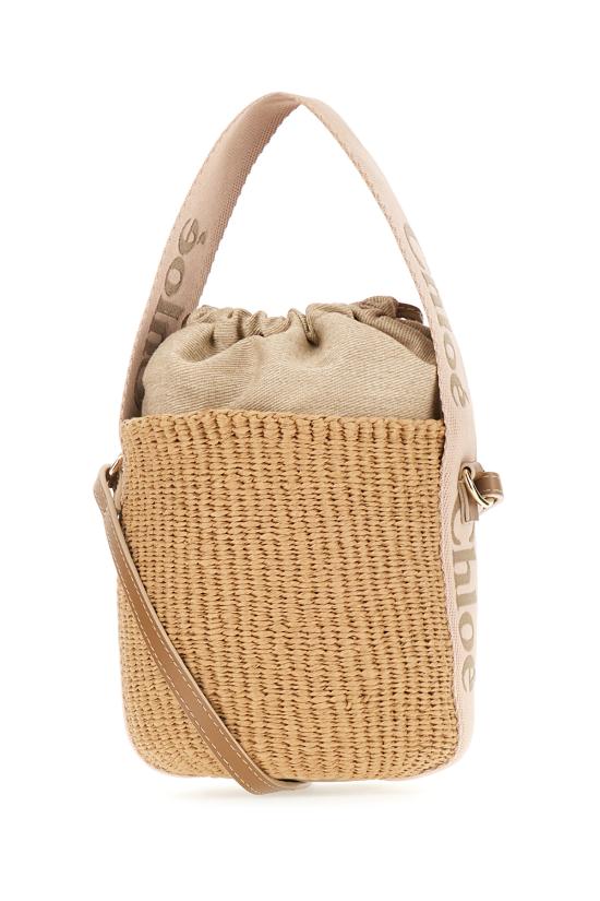 26SS 끌로에 우디 스몰 바스켓백 CHC23AS381L18 26Y BLUSHY BEIGE - CHLOE