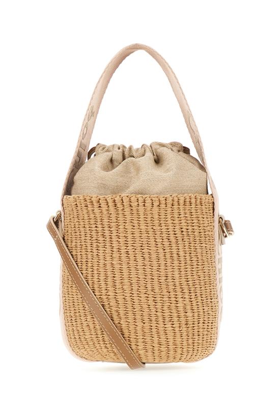 26SS 끌로에 우디 스몰 바스켓백 CHC23AS381L18 26Y BLUSHY BEIGE - CHLOE